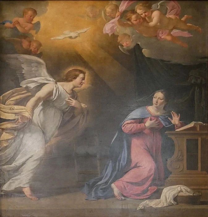 Annunciazione - basilique Notre, Dame, du, Port de Clermont, Ferrand